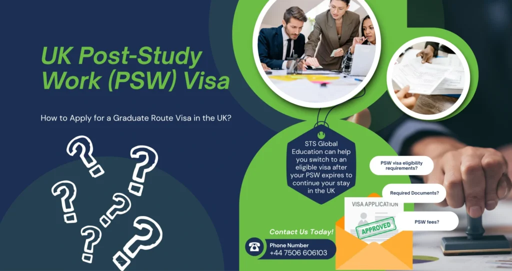 International students exploring UK Post-Study Work Visa options after graduation